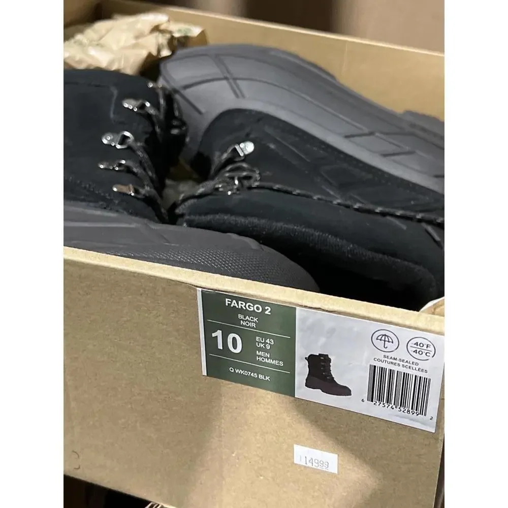 Kamik FARGO 2 SNOW BOOTS MENS WATERPROOF SUEDE